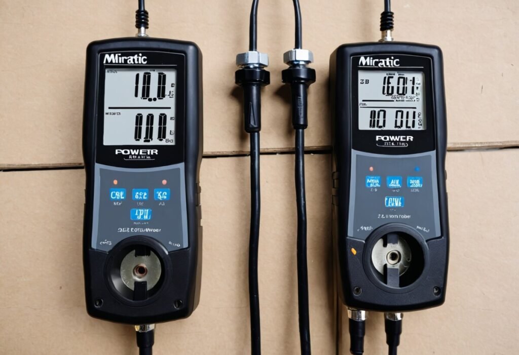 Miratic Power Meter The Display Device In Metric