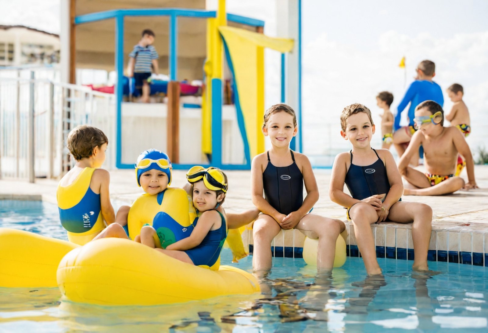 Elmer and Goldfish Swim School on trendmagazinehub.com