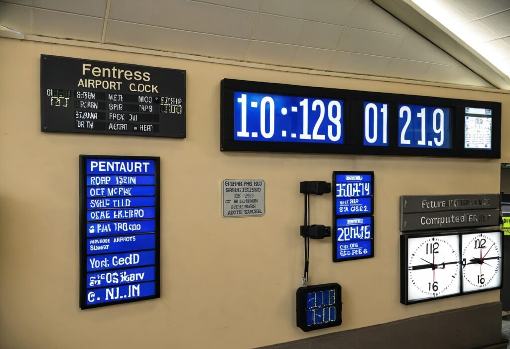 Future of Computerized Clocks at Fentress Airport